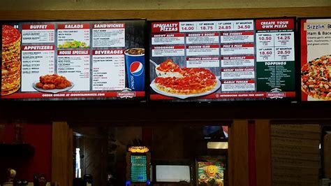 Specialties Mountain Mike's Pizza has been making Pizza the Way It Oughta Be for over 45 years, with fresh dough made daily, 100 whole milk mozzarella cheese, and a mountain of toppings that go all the way to the edge of every slice. . Mountain mikes pizza paradise menu